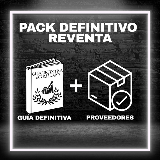 Pack Poveedores + 10 Guias